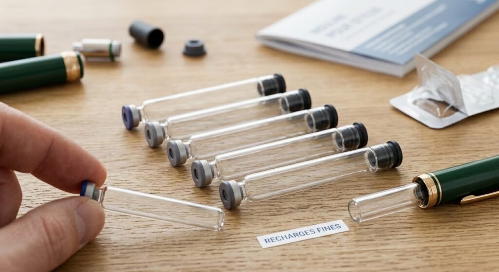 RECHARGE STYLO RETA 10 MG